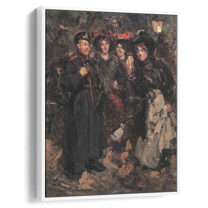 A Boulevard (1902) by Konstantin Korovin