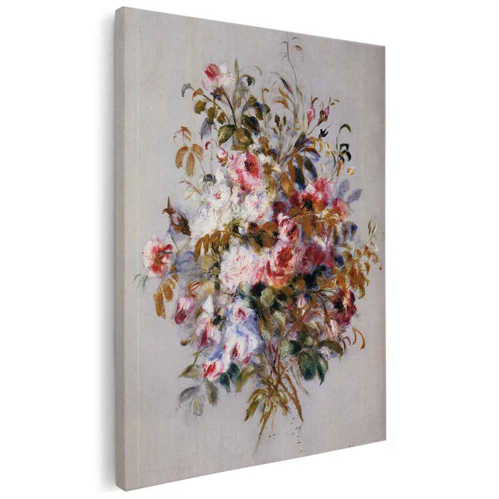 A Bouquet of Roses (1879) by Pierre-Auguste Renoir