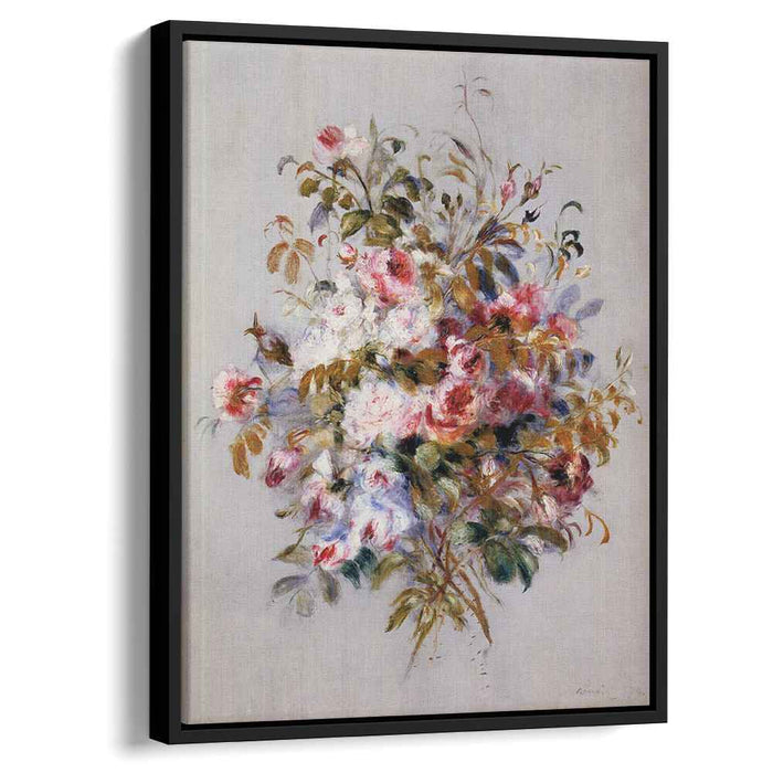 A Bouquet of Roses (1879) by Pierre-Auguste Renoir