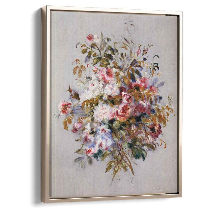 A Bouquet of Roses (1879) by Pierre-Auguste Renoir