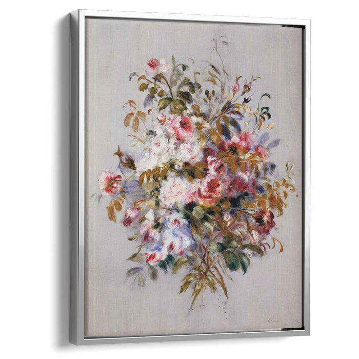 A Bouquet of Roses (1879) by Pierre-Auguste Renoir