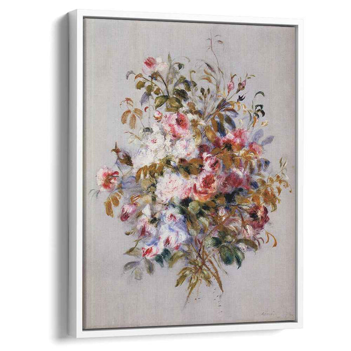 A Bouquet of Roses (1879) by Pierre-Auguste Renoir