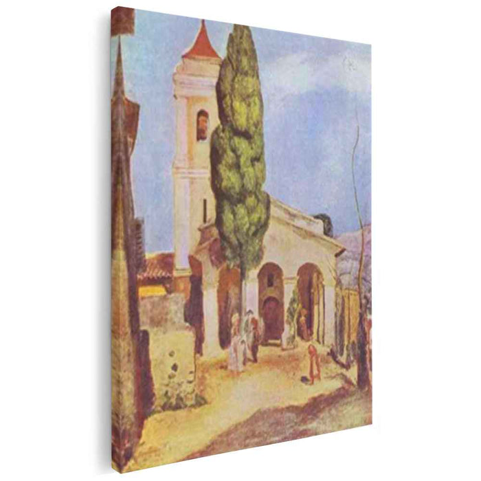 A Church at Cagnes by Pierre-Auguste Renoir