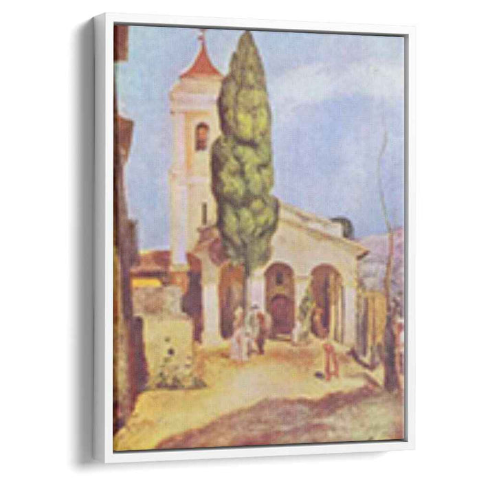 A Church at Cagnes by Pierre-Auguste Renoir