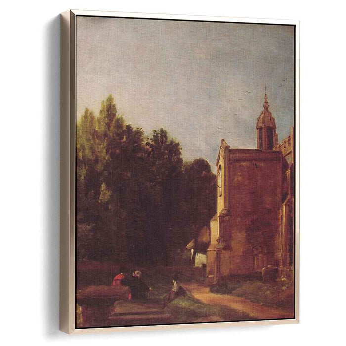 A Church Porch (1810) by John Constable