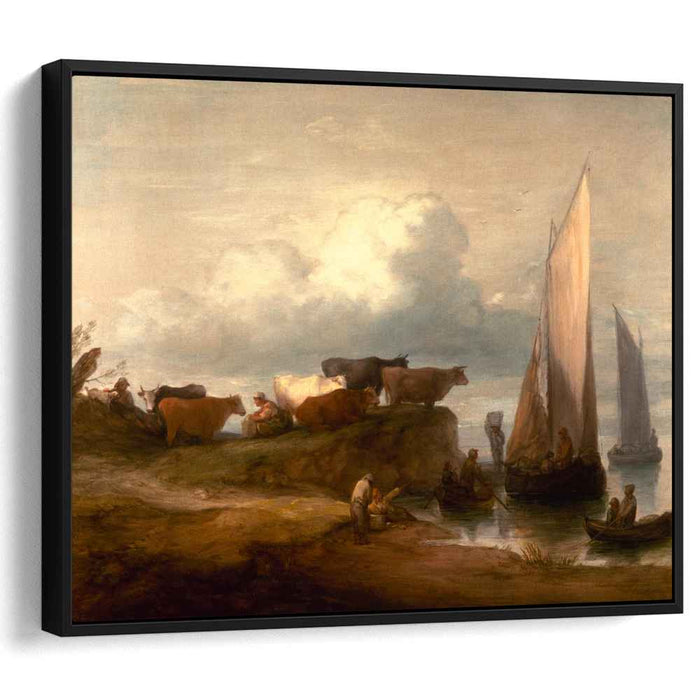 A Coastal Landscape (1782) by Thomas Gainsborough