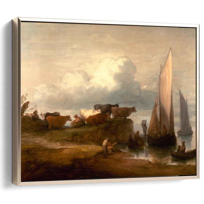 A Coastal Landscape (1782) by Thomas Gainsborough