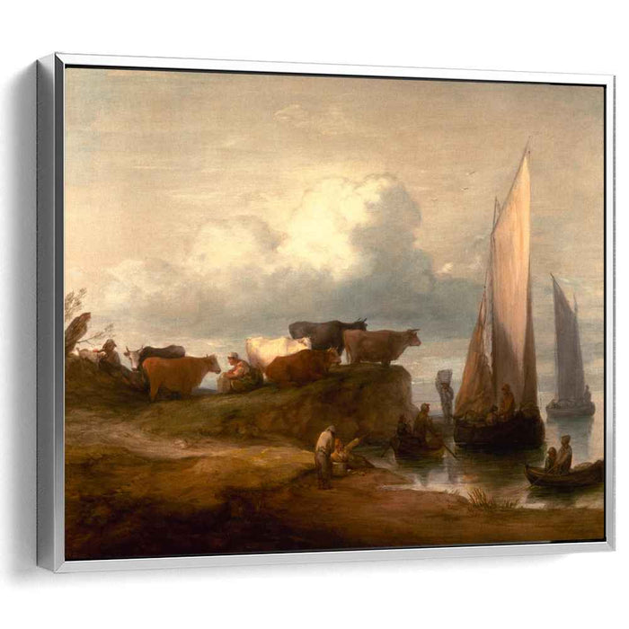 A Coastal Landscape (1782) by Thomas Gainsborough