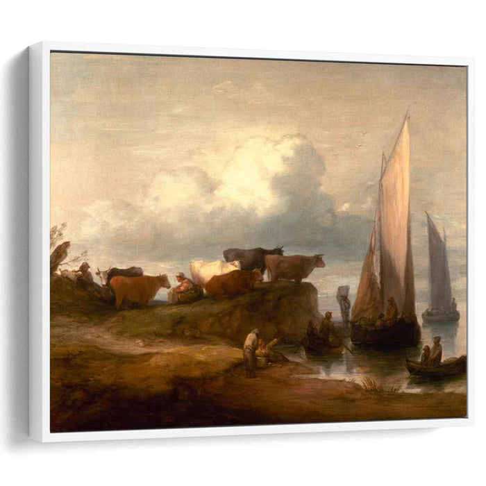 A Coastal Landscape (1782) by Thomas Gainsborough