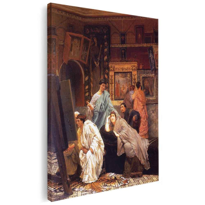 A Collection of Pictures at the Time of Augustus (1867) by Sir Lawrence Alma-Tadema