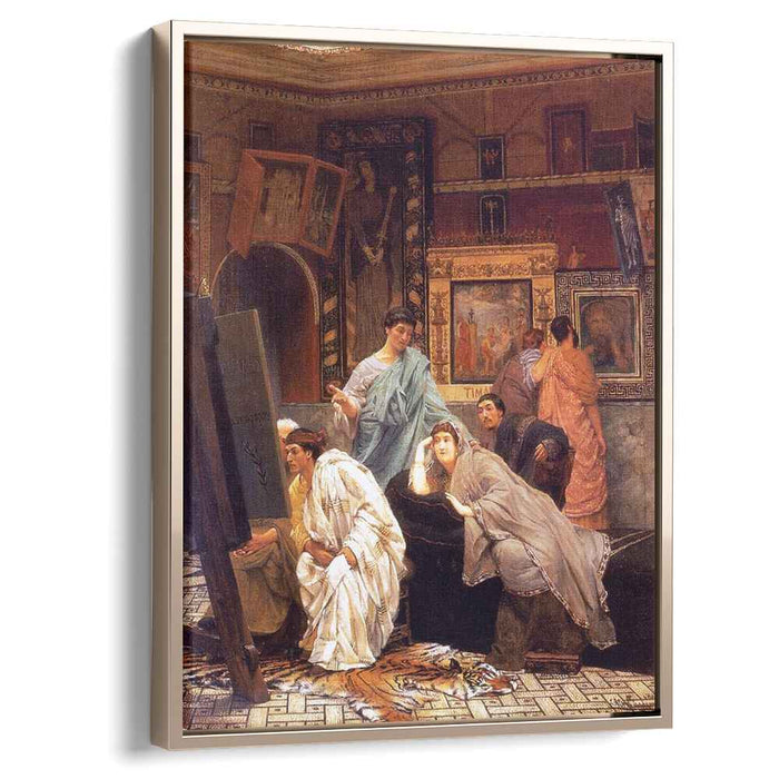 A Collection of Pictures at the Time of Augustus (1867) by Sir Lawrence Alma-Tadema
