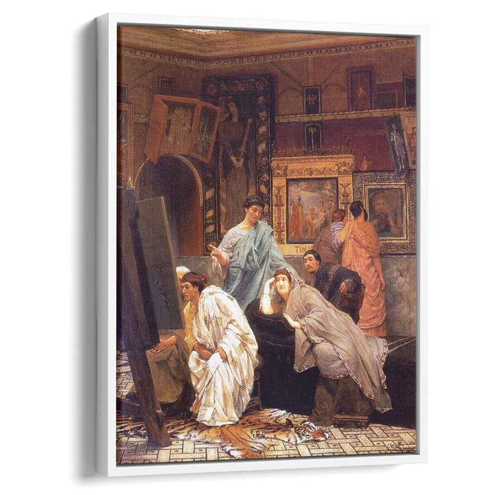 A Collection of Pictures at the Time of Augustus (1867) by Sir Lawrence Alma-Tadema