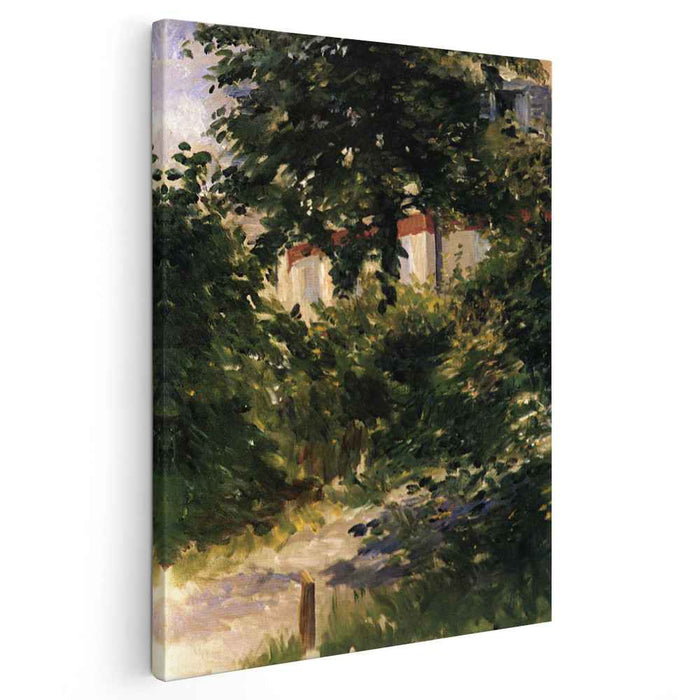 A Corner of the Garden in Rueil (1882) by Edouard Manet