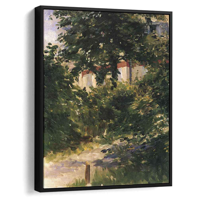 A Corner of the Garden in Rueil (1882) by Edouard Manet