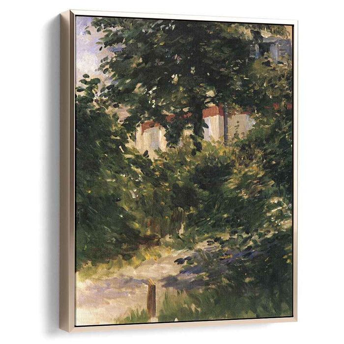A Corner of the Garden in Rueil (1882) by Edouard Manet