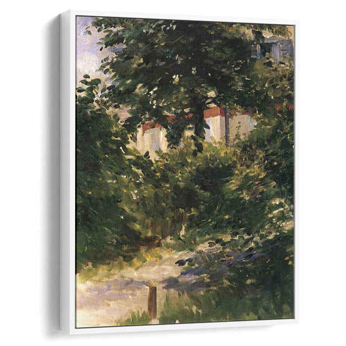 A Corner of the Garden in Rueil (1882) by Edouard Manet