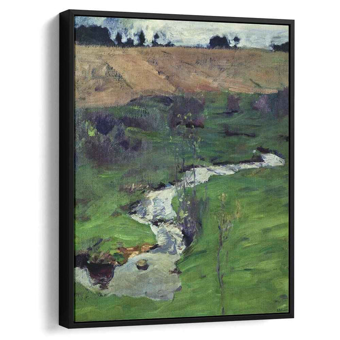 A creek (1899) by Isaac Levitan