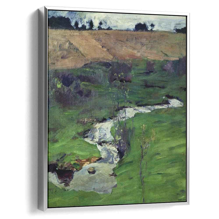 A creek (1899) by Isaac Levitan