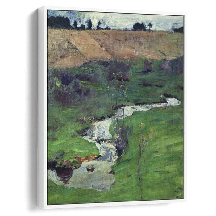 A creek (1899) by Isaac Levitan