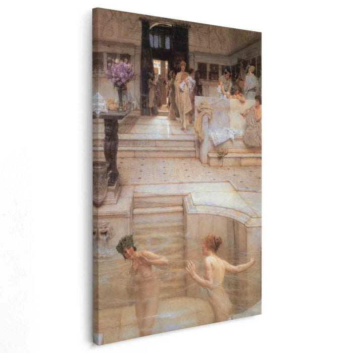 A Favourite Custom (1909) by Sir Lawrence Alma-Tadema