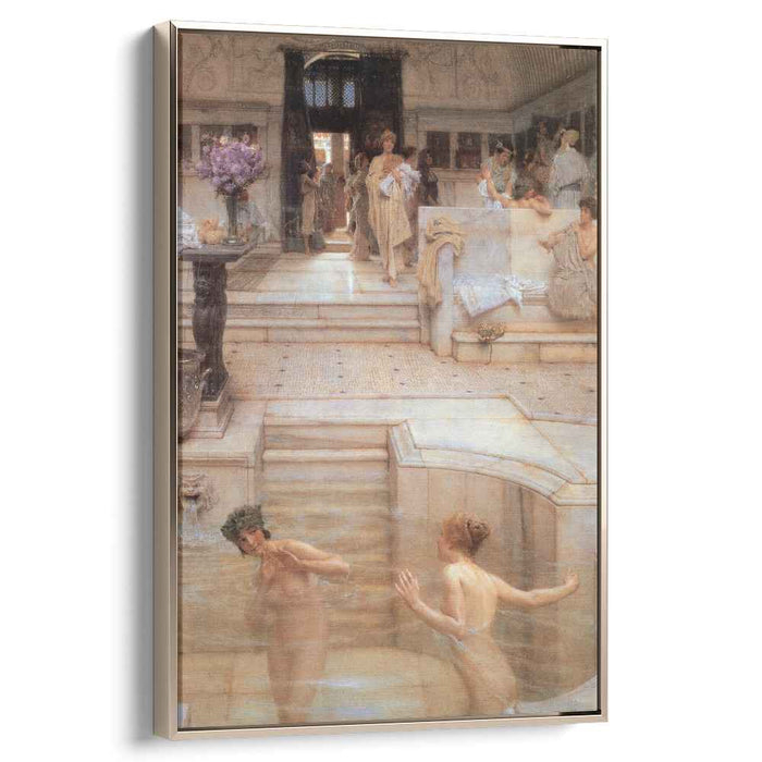 A Favourite Custom (1909) by Sir Lawrence Alma-Tadema