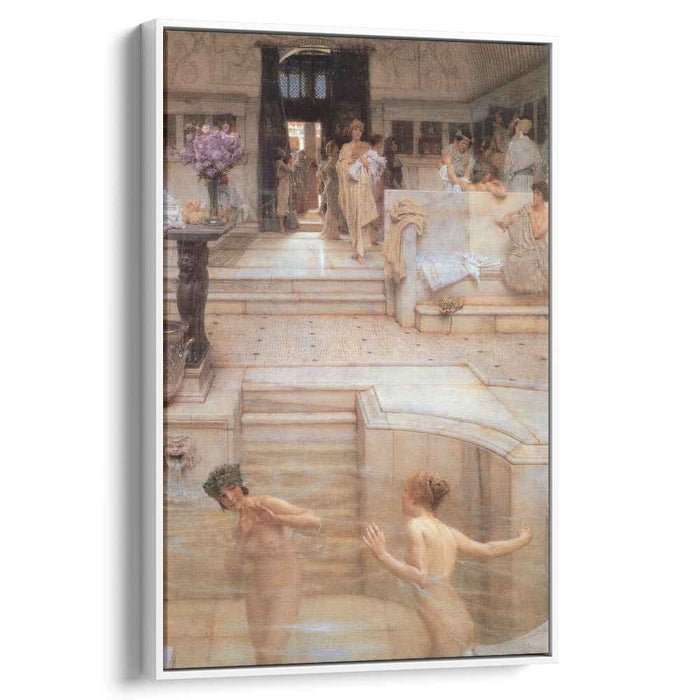 A Favourite Custom (1909) by Sir Lawrence Alma-Tadema