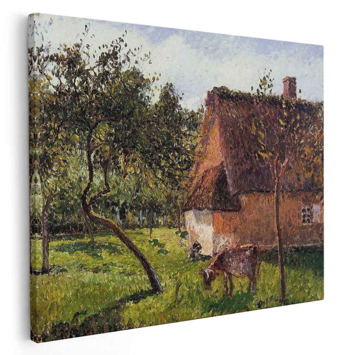 A Field in Varengeville (1899) by Camille Pissarro