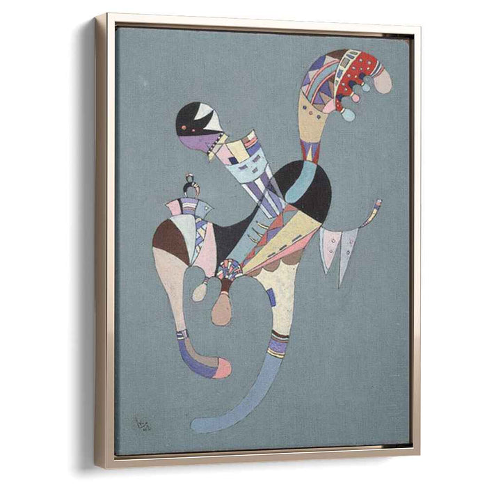 A floating figure (1942) by Wassily Kandinsky