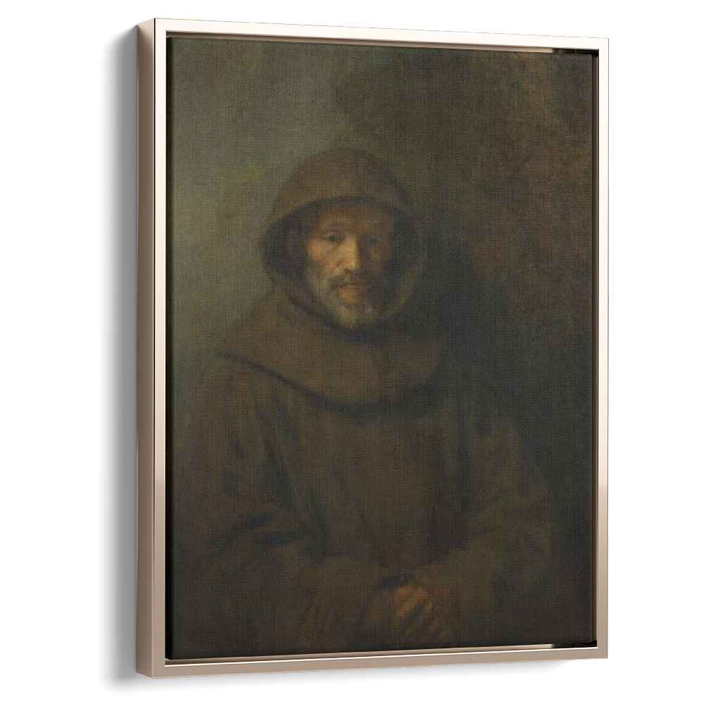 A Franciscan Friar (1659) by Rembrandt - Canvas Artwork — Kanvah, image size:1000x1000