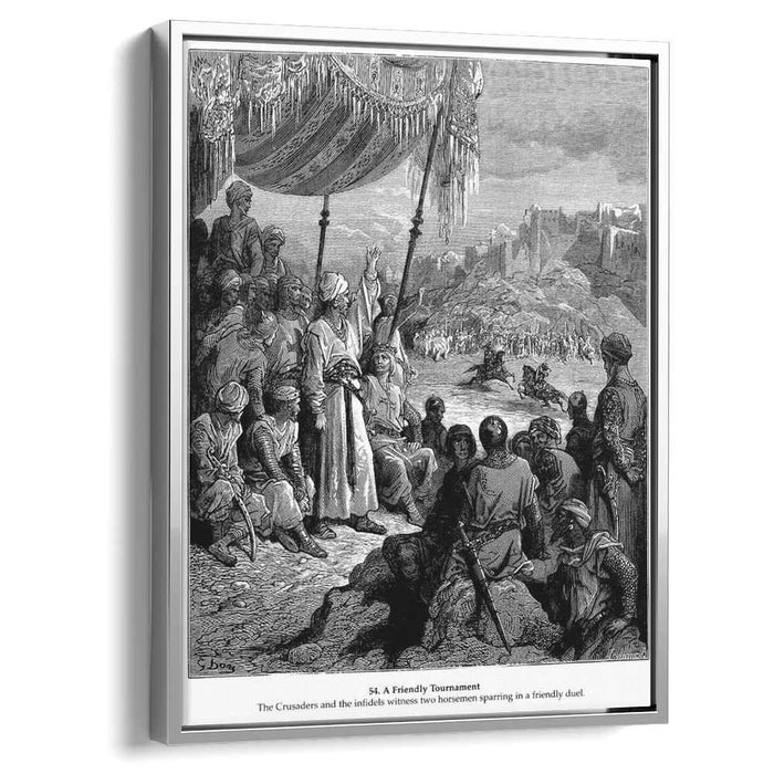 A Friendly Tournament (1877) by Gustave Dore