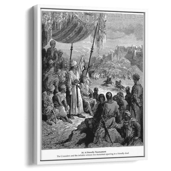 A Friendly Tournament (1877) by Gustave Dore