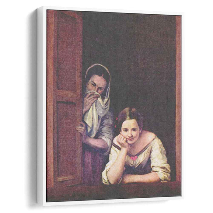 A Girl and her Duenna (1670) by Bartolome Esteban Murillo