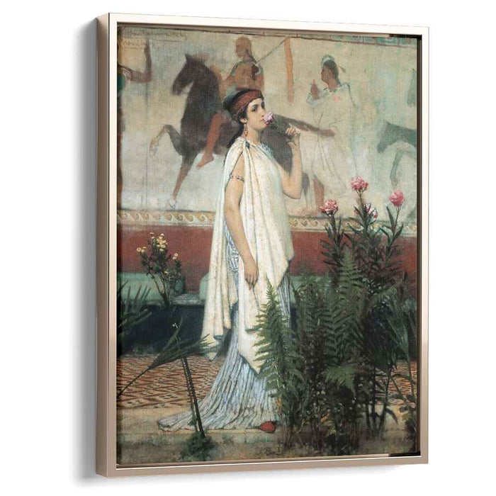 A greek woman (1869) by Sir Lawrence Alma-Tadema