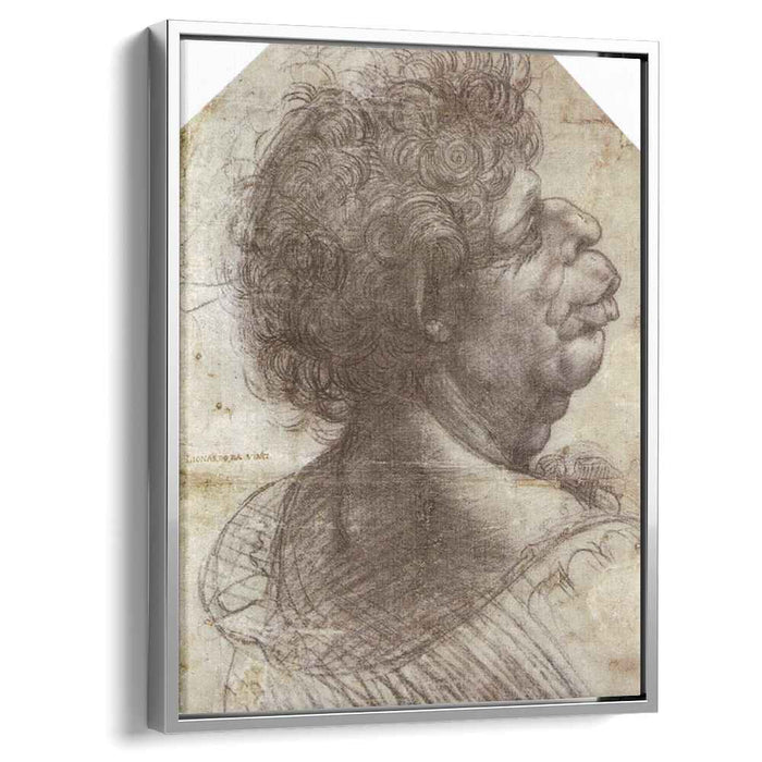 A Grotesque Head (1502) by Leonardo da Vinci