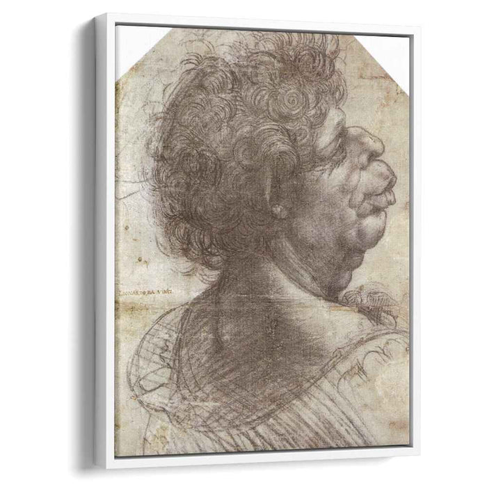 A Grotesque Head (1502) by Leonardo da Vinci