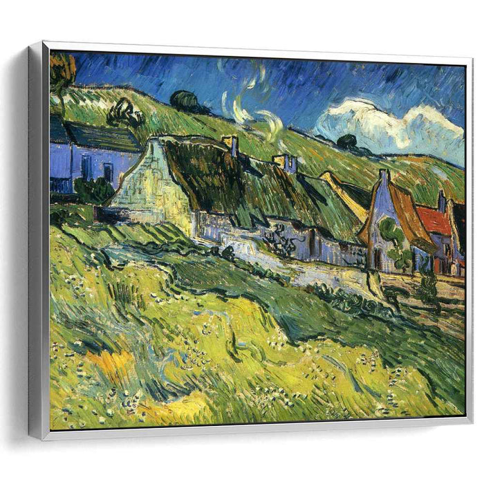 A Group of Cottages (1890) by Vincent van Gogh