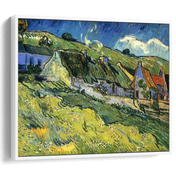 A Group of Cottages (1890) by Vincent van Gogh