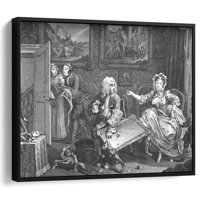 A Harlot's Progress, plate 2 by William Hogarth
