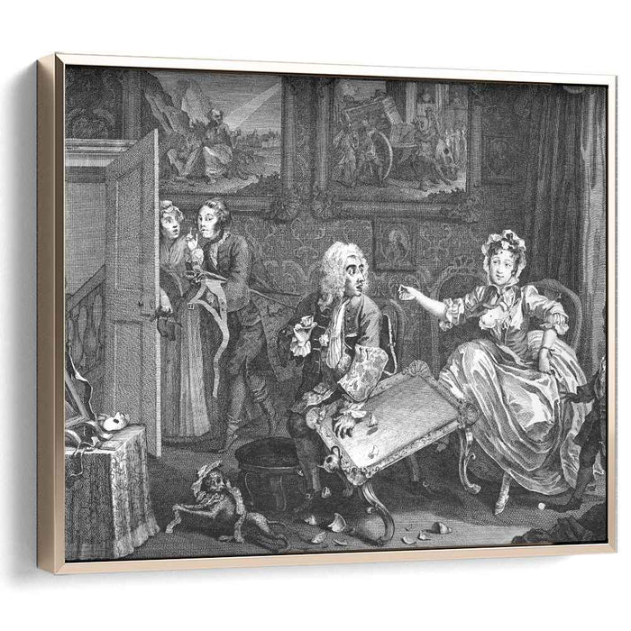 A Harlot's Progress, plate 2 by William Hogarth