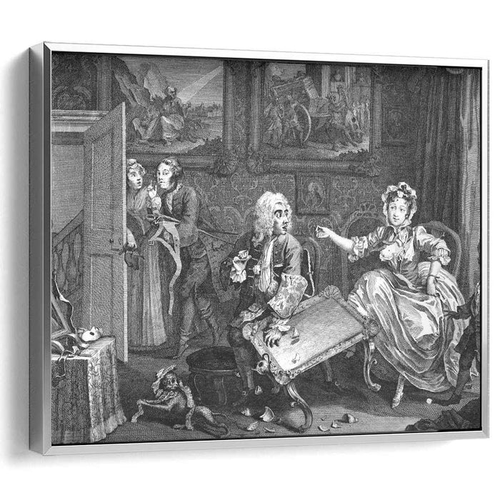 A Harlot's Progress, plate 2 by William Hogarth