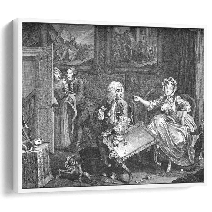 A Harlot's Progress, plate 2 by William Hogarth