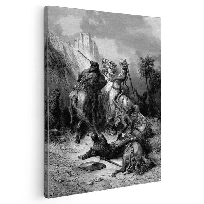 A Heroine Florine of Burgundy (1877) by Gustave Dore