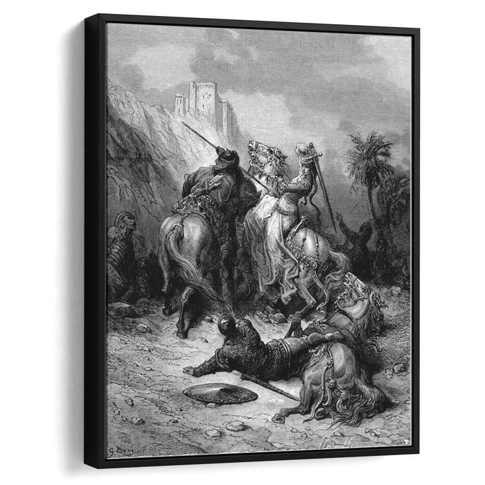 A Heroine Florine of Burgundy (1877) by Gustave Dore