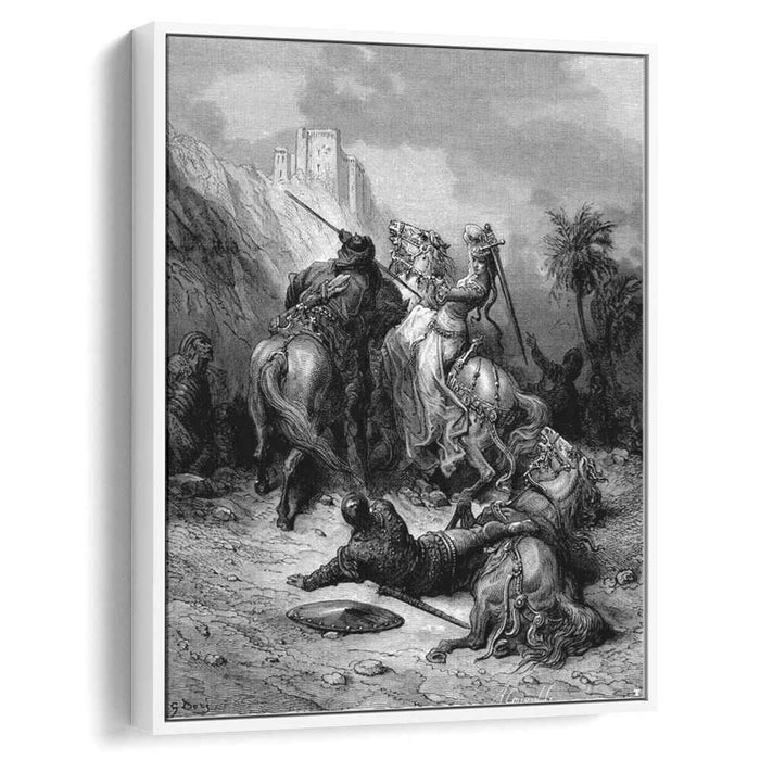 A Heroine Florine of Burgundy (1877) by Gustave Dore