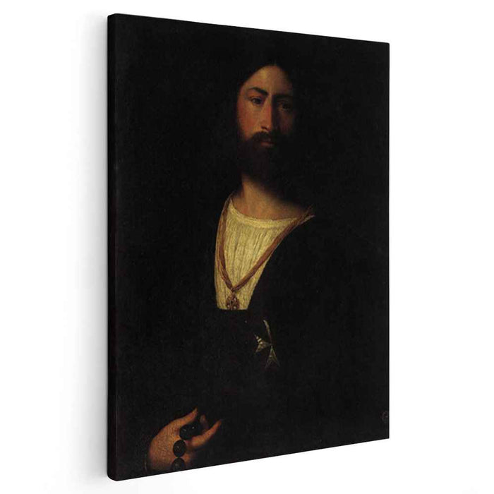 A Knight of Malta (1515) by Titian