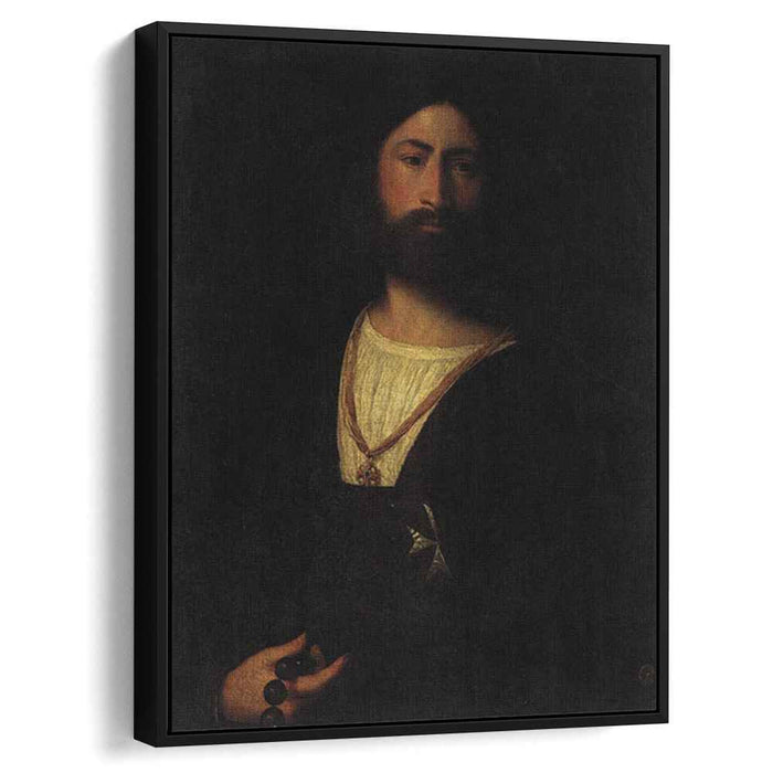 A Knight of Malta (1515) by Titian