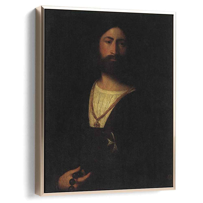 A Knight of Malta (1515) by Titian