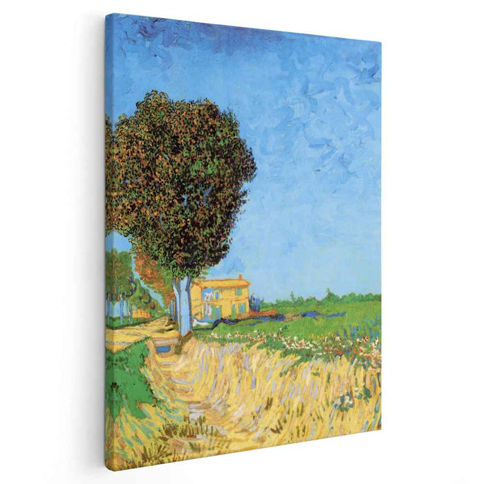 A Lane near Arles (1888) by Vincent van Gogh