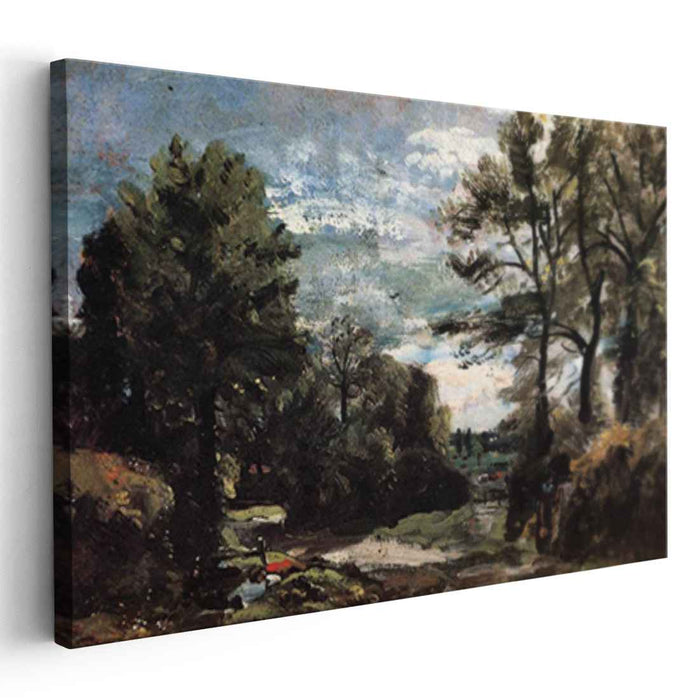 A Lane near Flatford (1811) by John Constable