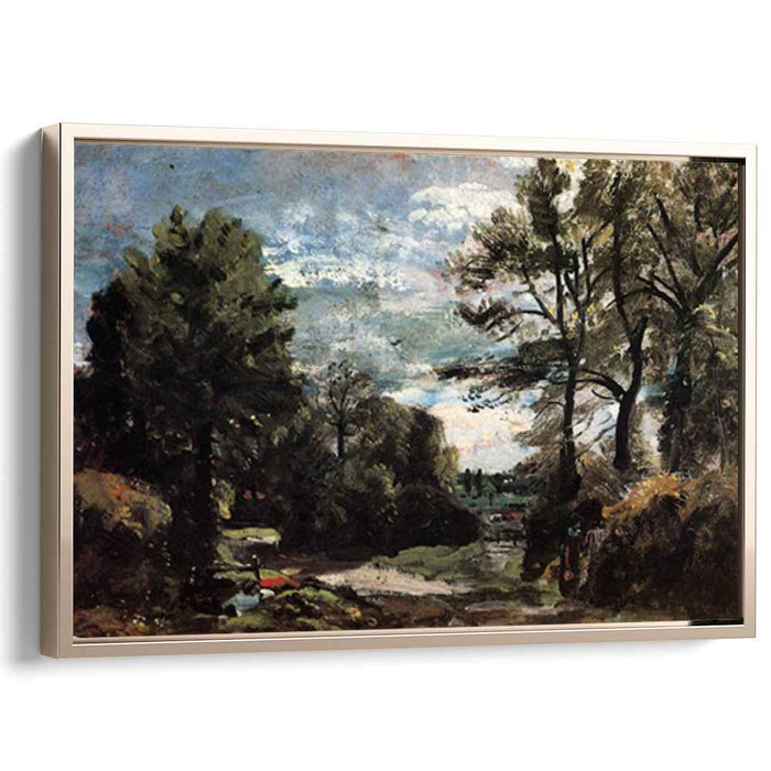 A Lane near Flatford (1811) by John Constable
